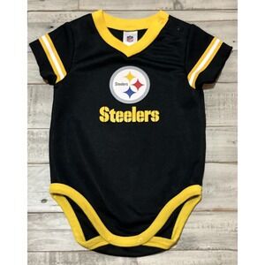 Pittsburgh Steelers Baby One Piece Football NFL Team‎ Apparel 18 Months